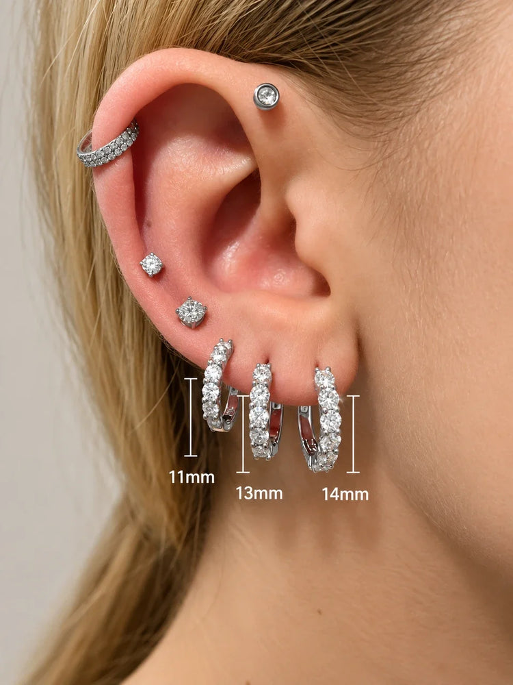 Moissanite Earrings