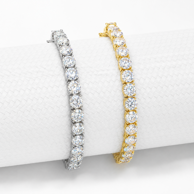 Moissanite Tennis Bracelets